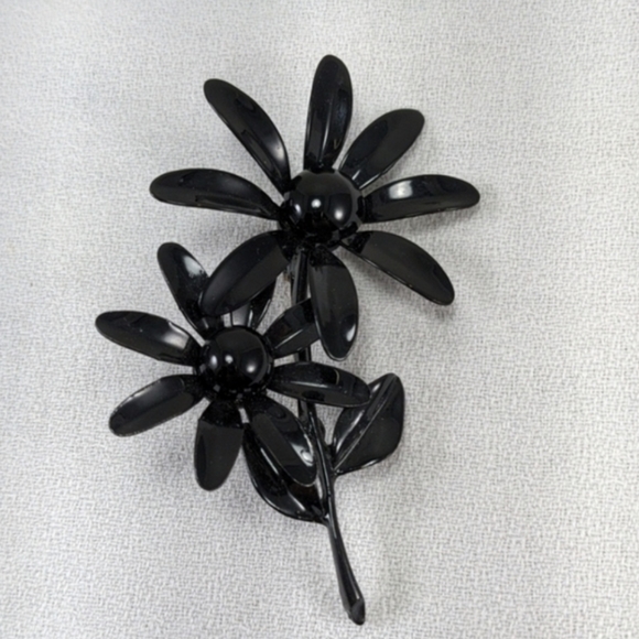 🇨🇦 60s & 70s Flower Power Mod Brooch (RESERVED FOR CHRISTINA) - Picture 5 of 5